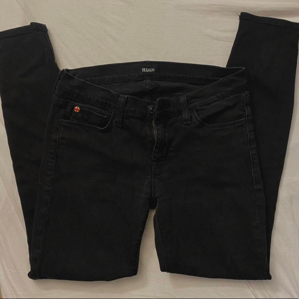 black hudson skinny jeans